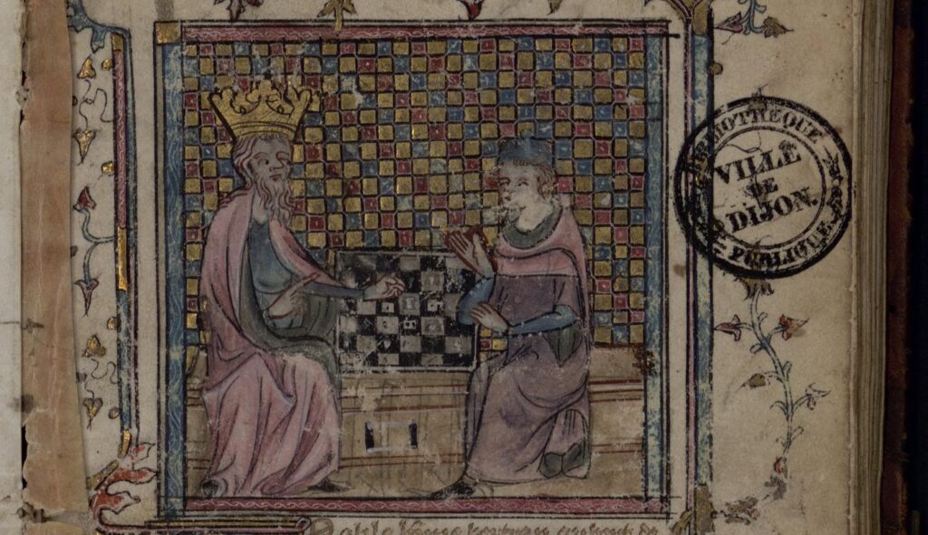 JEU des échecs moralisés. Dijon