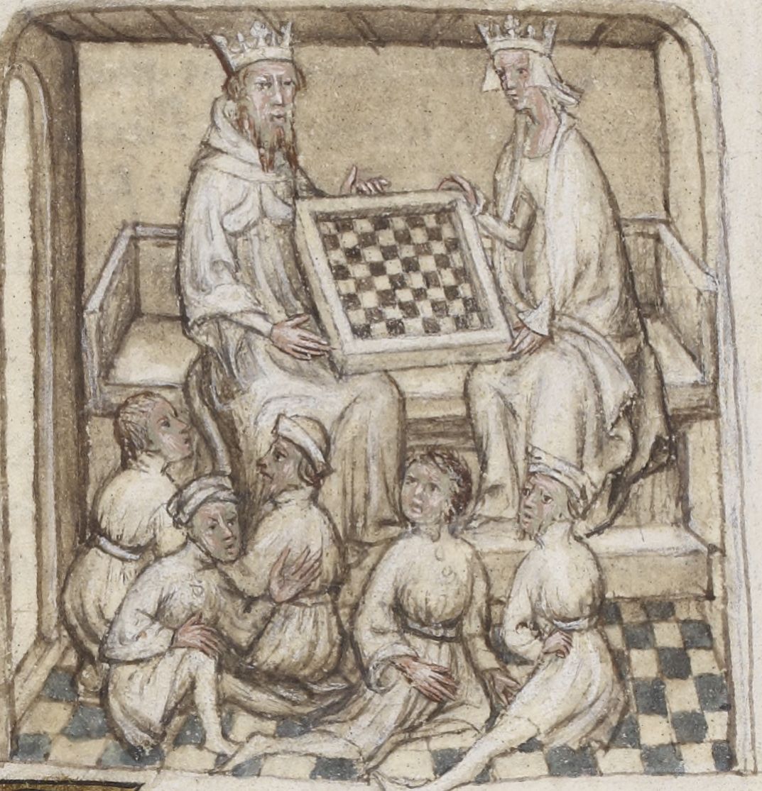 JEU des échecs moralisé. BNF f 580