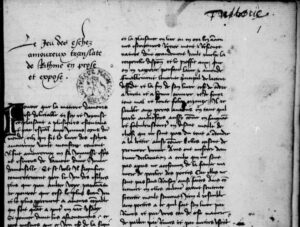 LE Jeu des eschez amoureux. BNF 19114