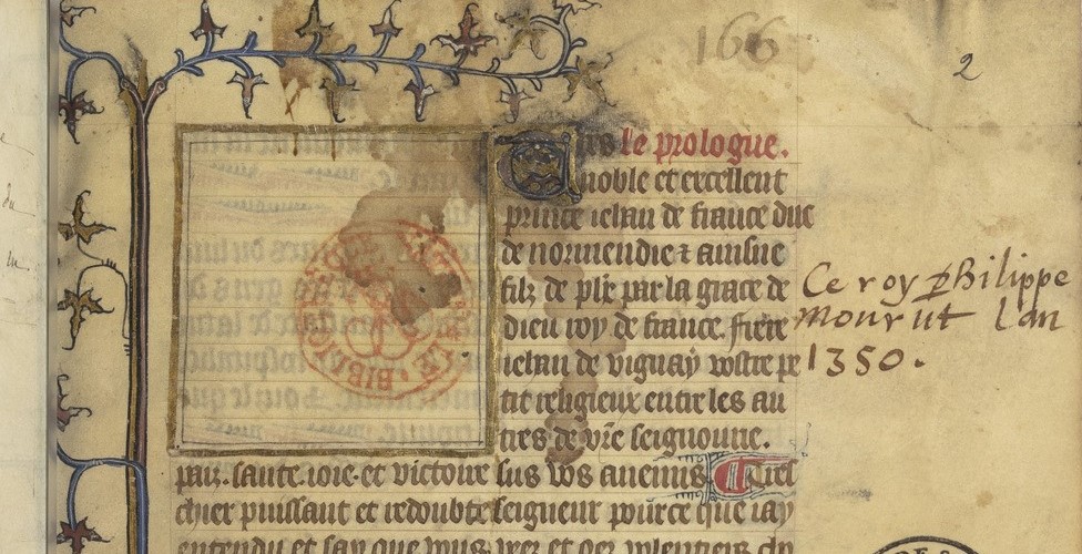 LE livre de la moralité des nobles hommes.. BNF 25379