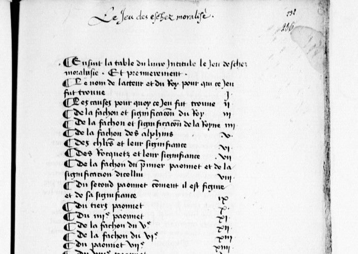 RECUEIL de pièces historiques et littéraires. Échecs moralisés
