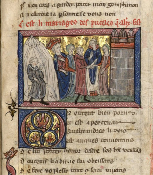 Mariage de Porus et Phésona