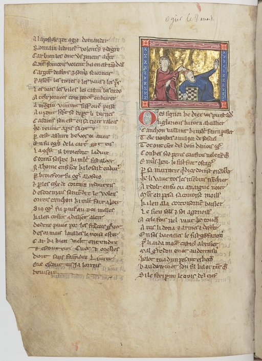 Français 24403, fol. 199v, Mort de Bauduinet