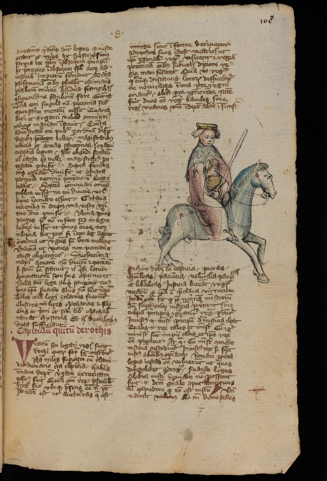 Folio 108r Torre