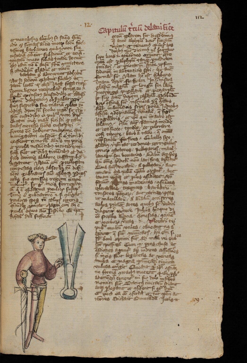 Folio 112r sastre