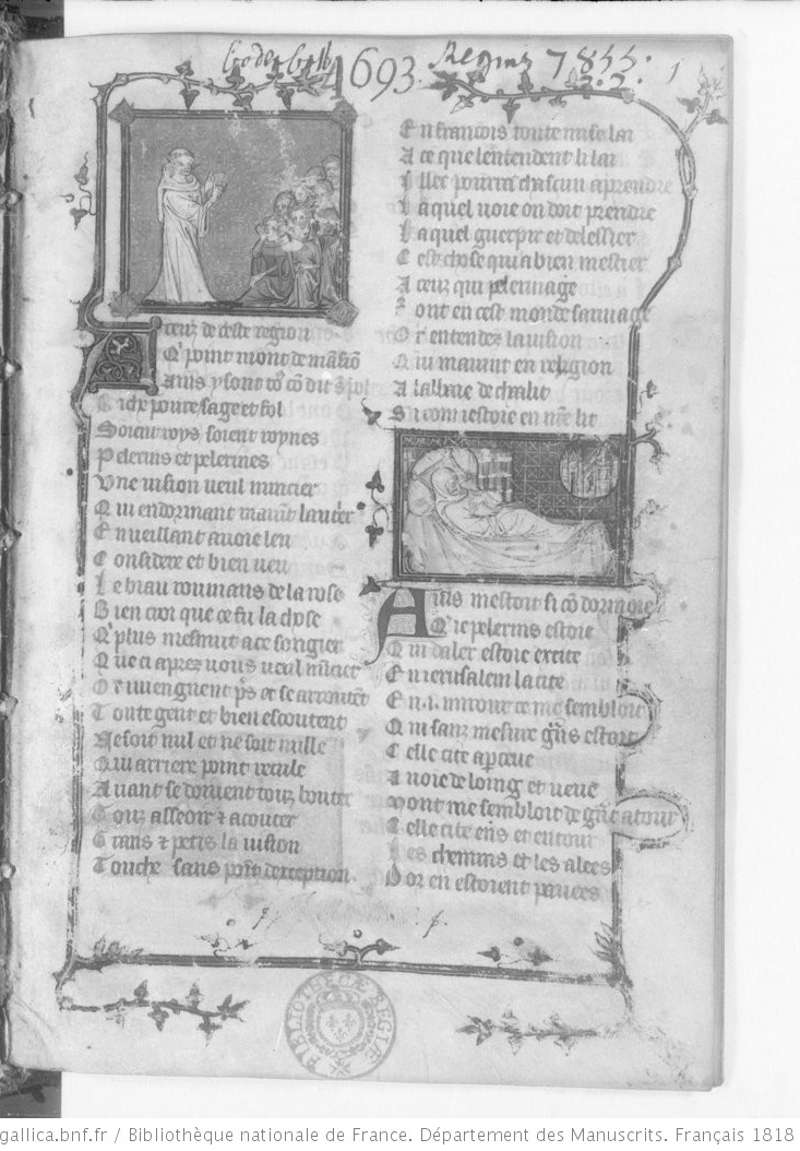 Pelerinage BNF 1818