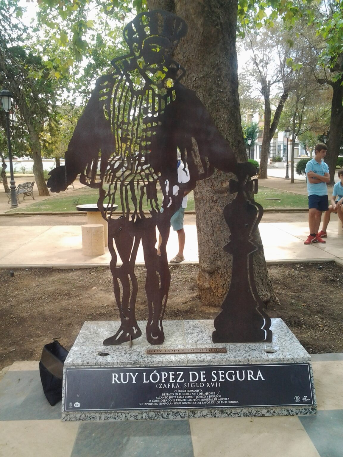 Estatua a Ruy López